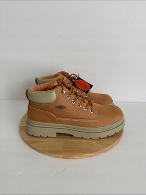 Lugz Mens Drifter Ripstop Flat Heel Lace Up Boots